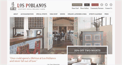 Desktop Screenshot of lospoblanos.com